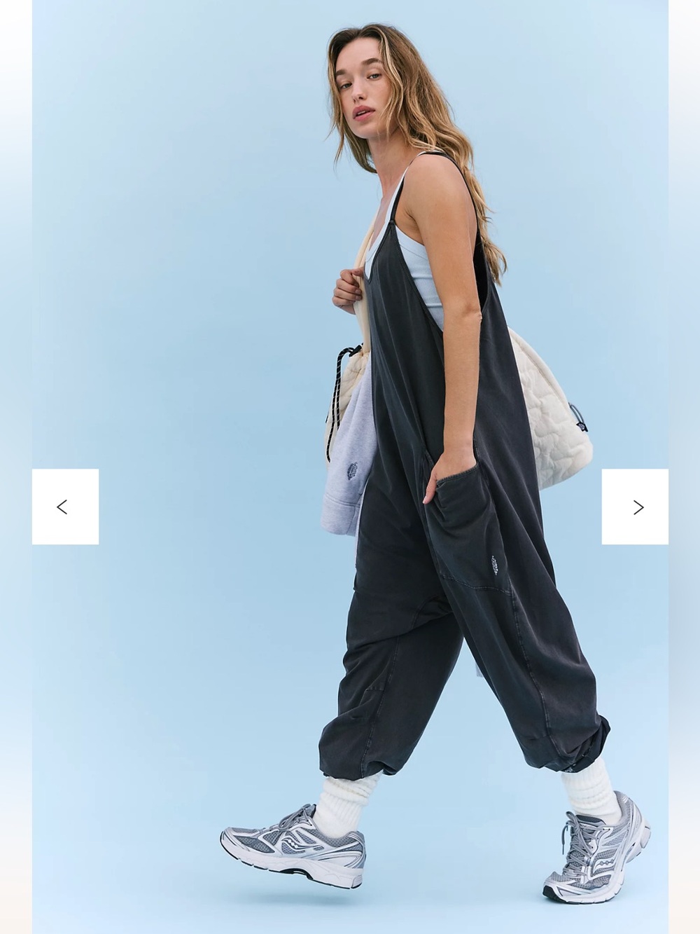 Free People Washed Black Hot Shot Onesie Size Small - Picture 3 of 8